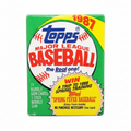 1987 Topps Baseball Pack