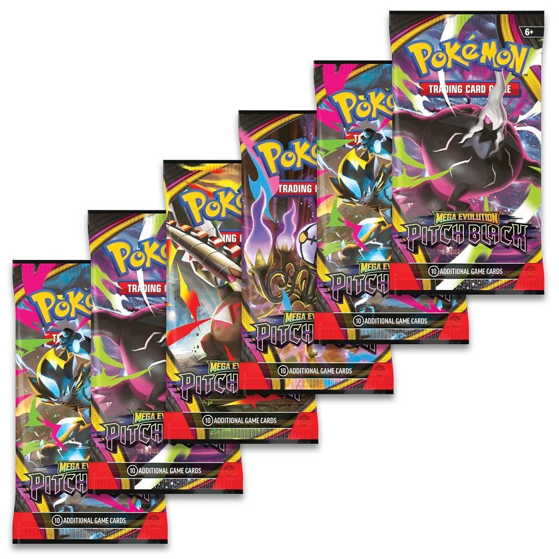 Pokemon Pitch Black Mega Evolution Booster Pack