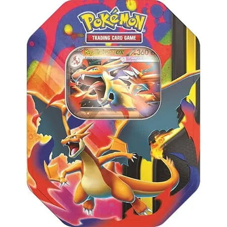 Pokemon Mega Charizard X ex Tin