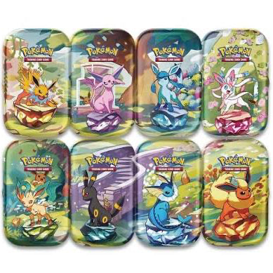 2025 Pokemon Prismatic Evolutions Mini Tin