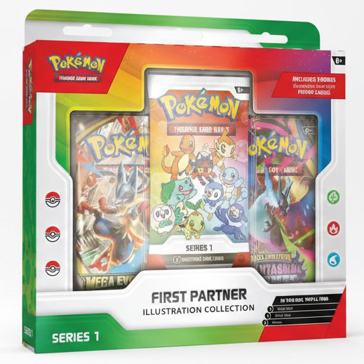 Pokemon First partner Illustration Collection Series 1