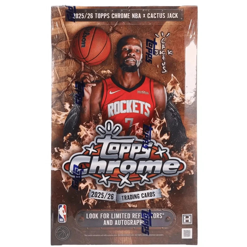 2025 Topps Chrome Basketball Cactus Jack Hobby Box