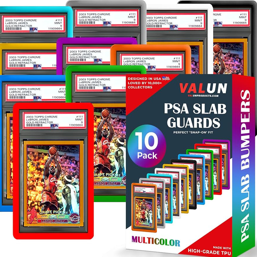 10 Pack Slab Guards - MULTICOLOR