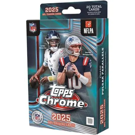 2025 Topps Chrome Football Hanger Box