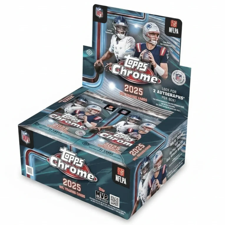 2025 Topps Chrome Football Jumbo Hobby Box