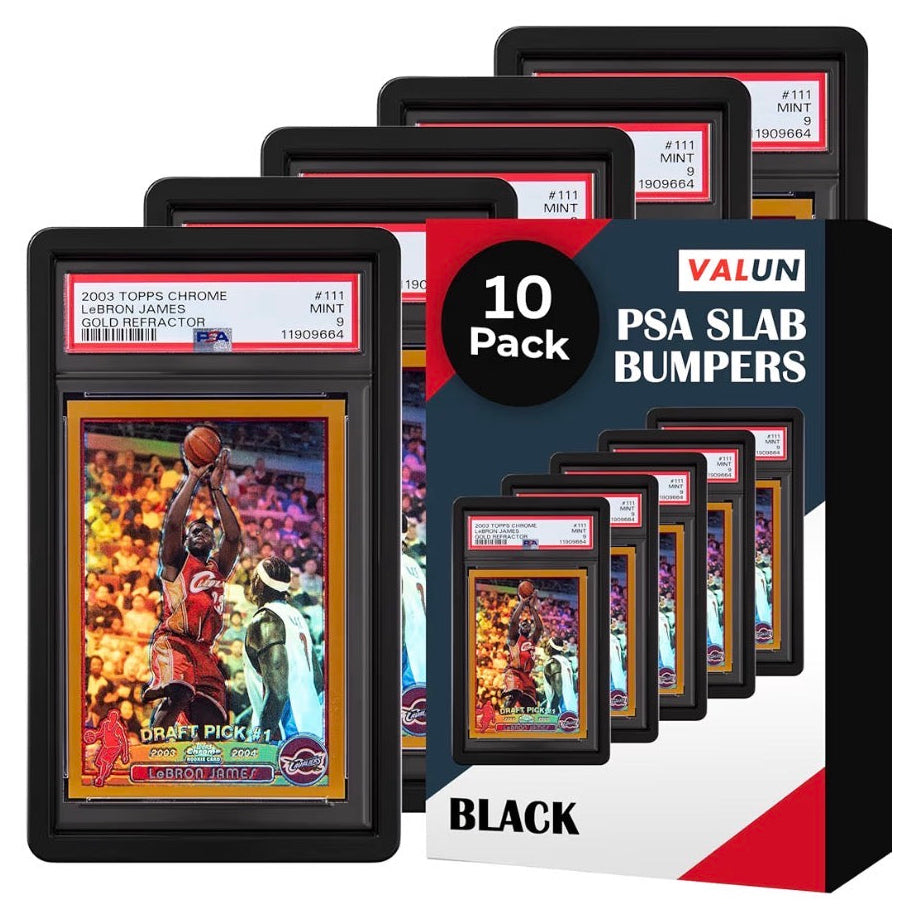 10 Pack Slab Guards - BLACK