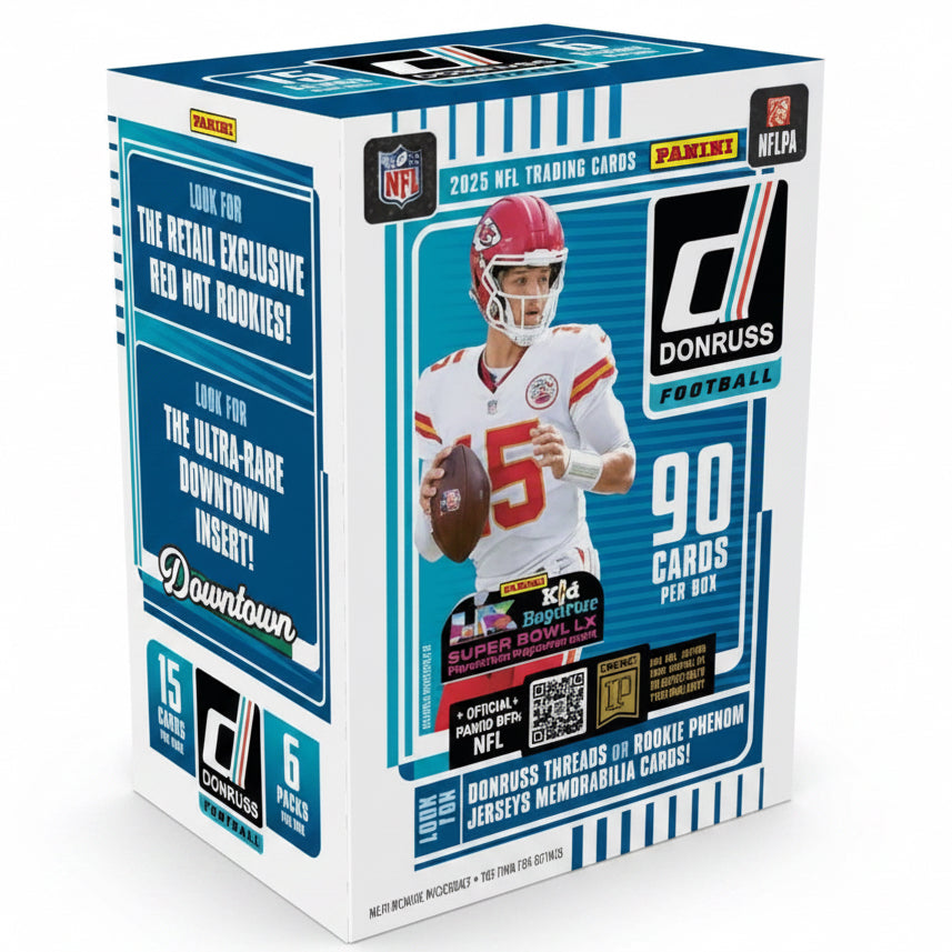 2025 Donruss NFL Football Blaster Box