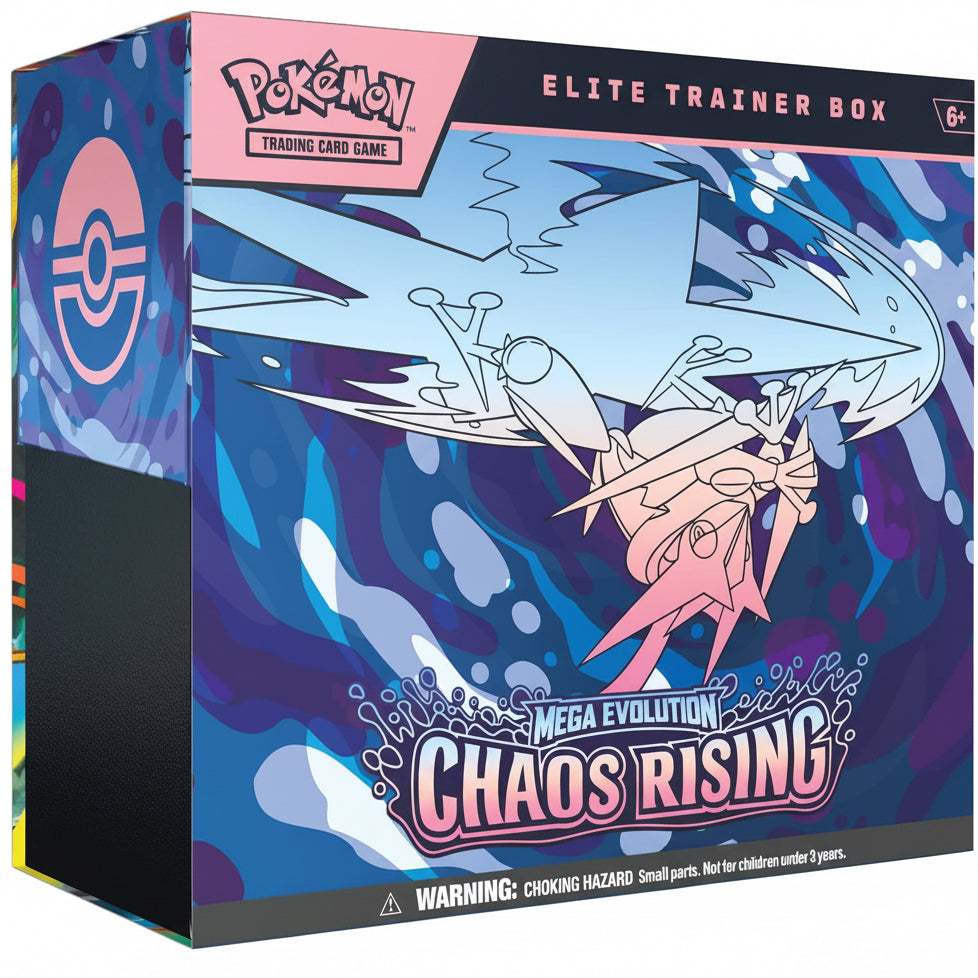 Pokemon Chaos Rising Mega Evolution Elite Trainer Box