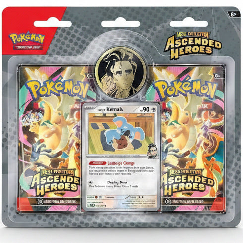 Pokemon Ascended Heroes Mega Evolution Larry's Komala 2-Pack Blister