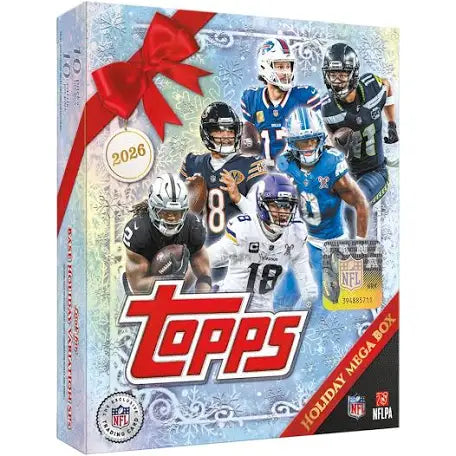 2026 Topps Holiday NFL Mega Box