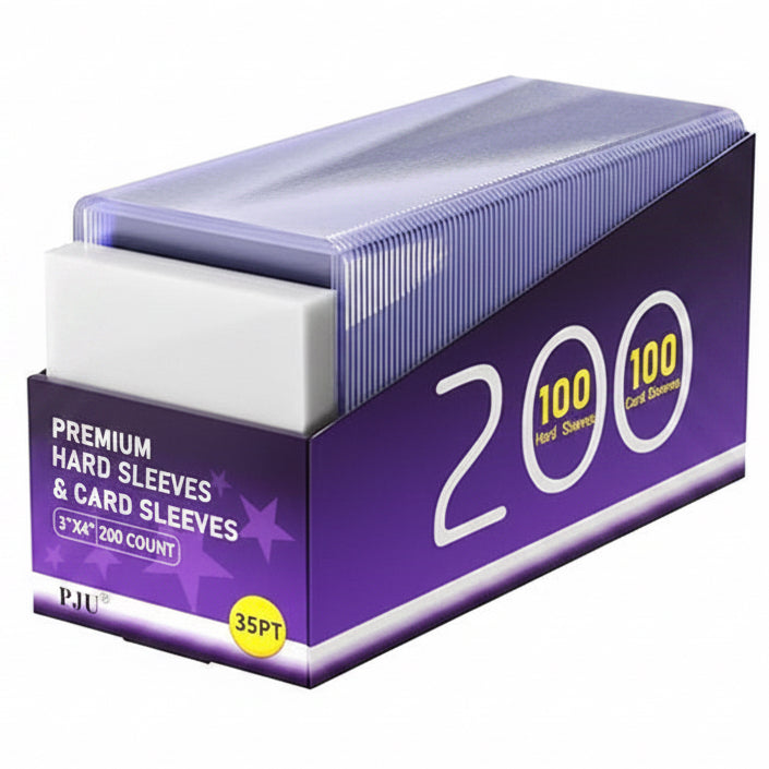 100 Top Loaders & 100 Card Sleeves