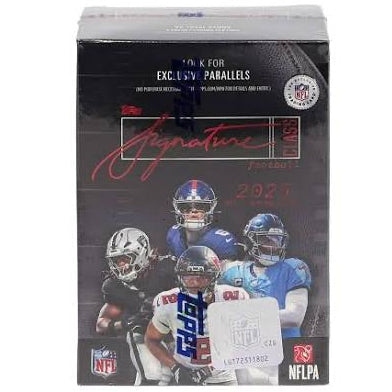 2025 Topps Signature Class NFL Trading Card Blaster