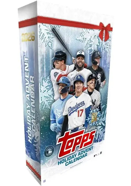 2026 Topps Holiday Baseball Advent Calendar Box