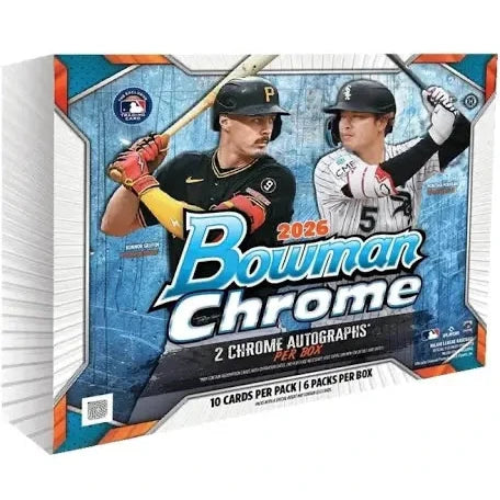 2026 Bowman Chrome Baseball Hobby Box