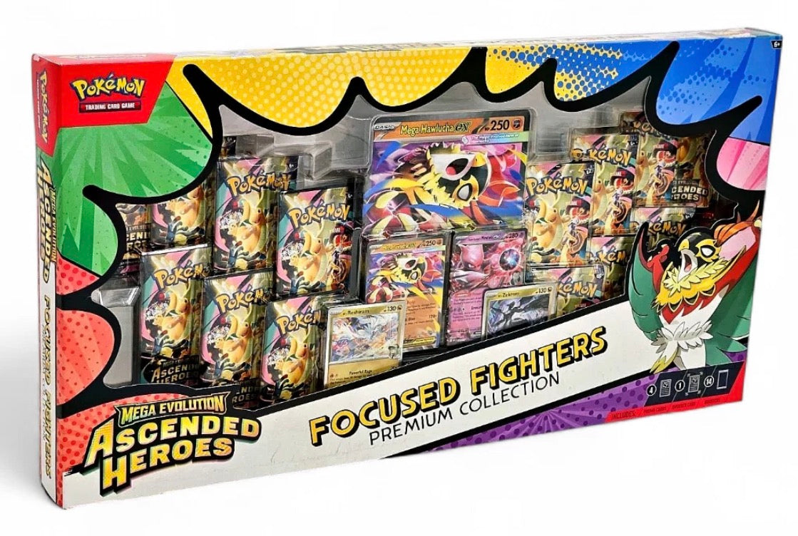 Ascended Heroes Focused Fighters Premium Collection (Sam’s Club)