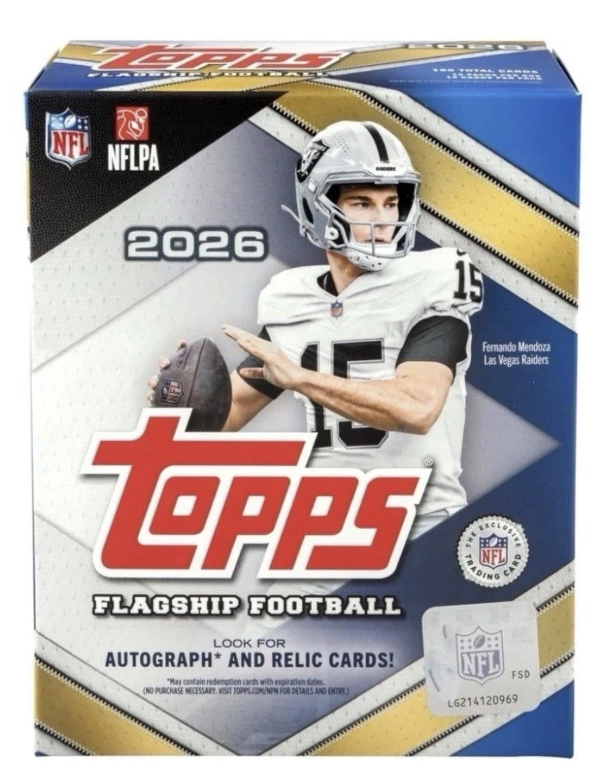 2026 Topps Flagship Football Mega Gold