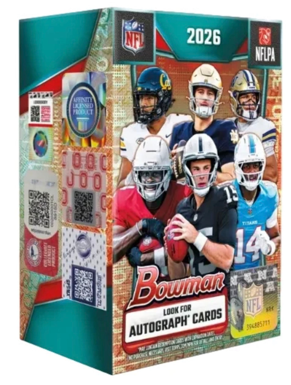 2026 Bowman Football Blaster Box