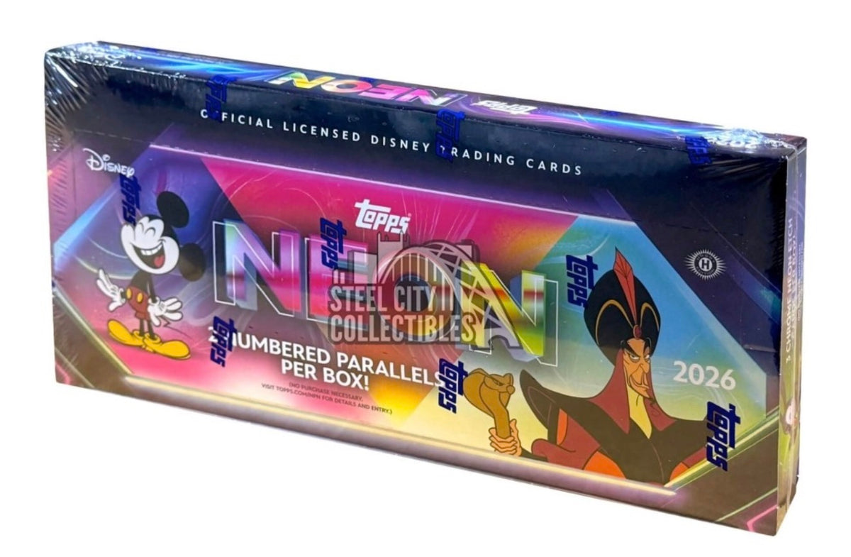 2026 Topps Disney Neon Hobby Box