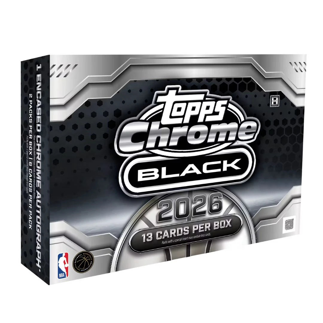2026 Topps Chrome Black Basketball Hobby Box