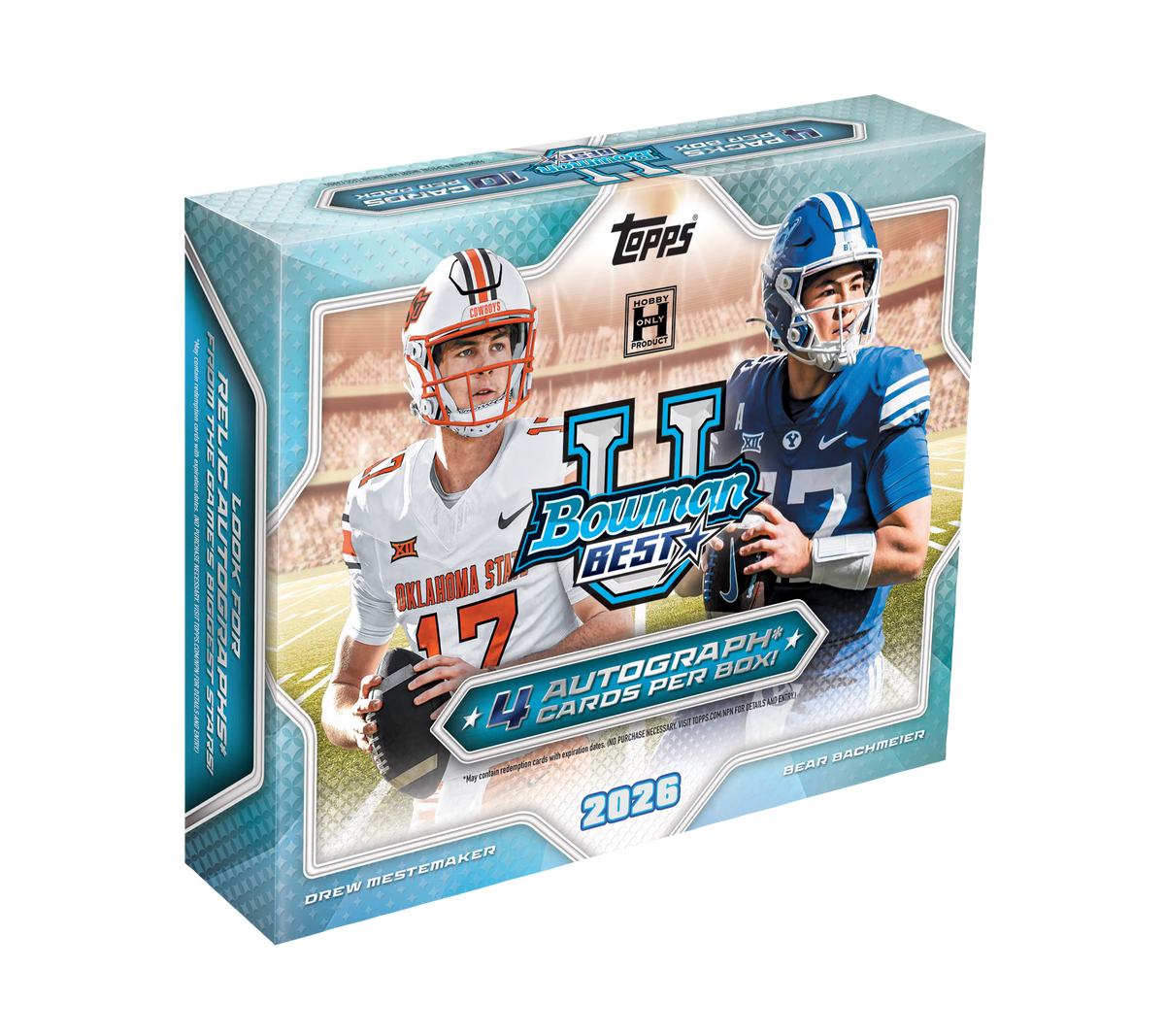 2026 Bowman U Best Football Hobby Box